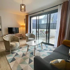  Appartement Plein Centre - Spacieux Duplex T2 Avec Grande Terrasse Ensoleillee